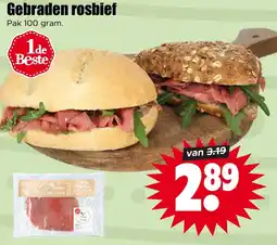 Dirk Gebraden rosbief aanbieding