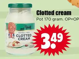 Dirk Clotted cream aanbieding