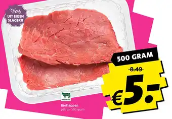 Boni Bieflappen 500 gram aanbieding