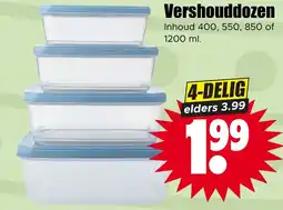 Dirk Vershouddozen 4 delig aanbieding