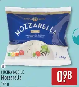 ALDI Cucina nobile mozzarella aanbieding