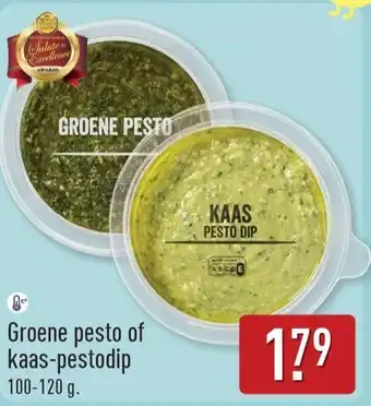 ALDI Groene pesto of kaas-pestodip aanbieding