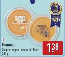 ALDI Hummus Zongedroogde tomaat of pikant. aanbieding