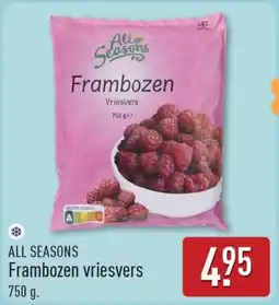 ALDI All seasons Frambozen vriesvers aanbieding