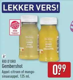 ALDI Rio d'oro gembershot aanbieding