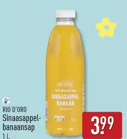 ALDI Rio d'oro Sinaasappel- banaansap aanbieding