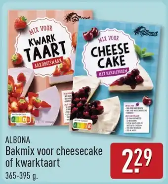 ALDI Albona Bakmix voor cheesecake of kwarktaart aanbieding