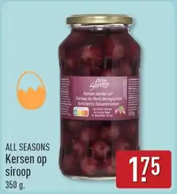 ALDI All seasons Kersen op siroop aanbieding