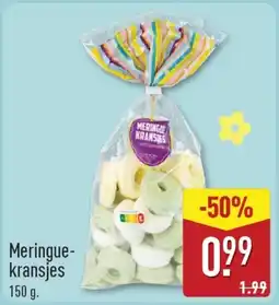 ALDI Meringue- kransjes aanbieding