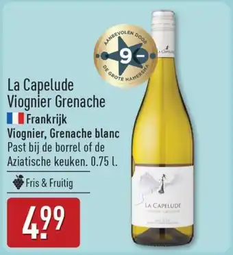 ALDI La Capelude Viognier Grenache aanbieding