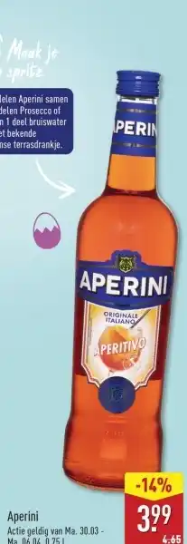 ALDI Aperini aanbieding