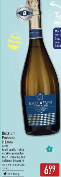 ALDI Ballaturi Prosecco aanbieding