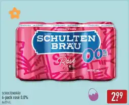 ALDI Schultenbräu 6-pack rosé 0.0% aanbieding