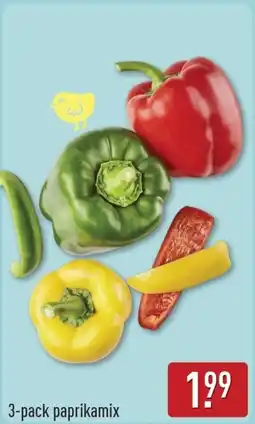 ALDI 3-pack paprikamix aanbieding