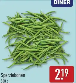 ALDI Sperziebonen aanbieding