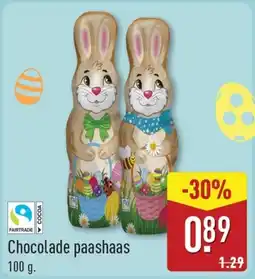 ALDI Chocolade paashaas aanbieding