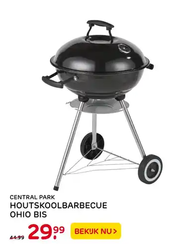 Praxis Tuincentrum Central park houtskoolbarbecue ohio bis aanbieding