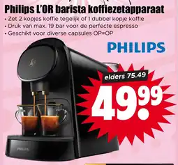 Dirk Philips L'OR Barista Koffiezetapparaat aanbieding