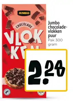 Jumbo Jumbo chocolade vlokken puur aanbieding