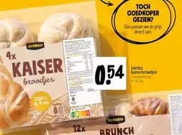 Jumbo Jumbo kaiserbroodjes aanbieding