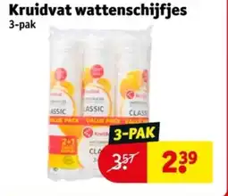 Kruidvat Kruidvat wattenschijfjes aanbieding