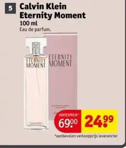 Kruidvat Calvin Klein Eternity Moment aanbieding