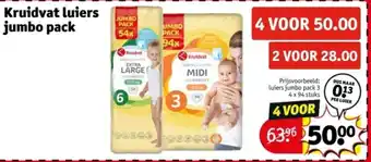 Kruidvat Kruidvat luiers jumbo pack aanbieding