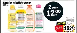 Kruidvat Garnier micellair water aanbieding