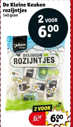 Kruidvat De Kleine Keuken rozijntjes aanbieding