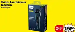 Kruidvat Philips haartrimmer tondeuse HC3505/15 aanbieding