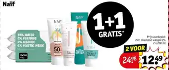 Kruidvat Naïf aanbieding