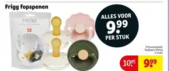 Kruidvat Frigg fopspenen aanbieding