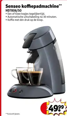 Kruidvat Senseo koffiepadmachine aanbieding