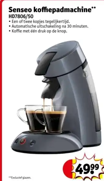 Kruidvat Senseo koffiepadmachine aanbieding