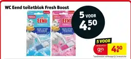 Kruidvat WC Eend toiletblok Fresh Boost aanbieding