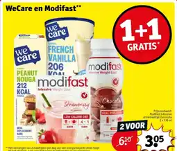 Kruidvat WeCare en Modifast aanbieding