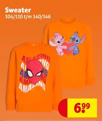Kruidvat Sweater aanbieding