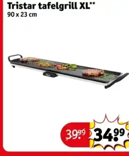 Kruidvat Tristar tafelgrill XL aanbieding