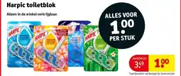 Kruidvat Harpic toiletblok aanbieding