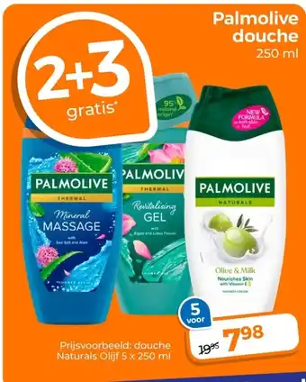 Trekpleister Palmolive douche aanbieding