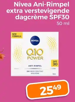 Trekpleister Nivea Ani-Rimpel extra verstevigende dagcrème SPF30 aanbieding