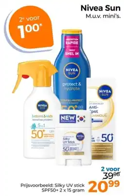Trekpleister Nivea Sun aanbieding
