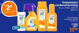 Trekpleister Trekpleister zonbescherming aanbieding