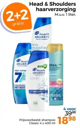 Trekpleister Head & Shoulders haarverzorging aanbieding