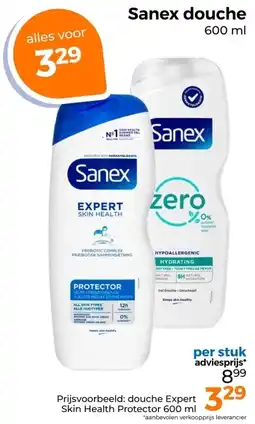 Trekpleister Sanex Douche aanbieding