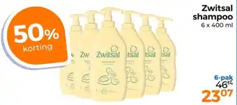 Trekpleister Zwitsal shampoo aanbieding