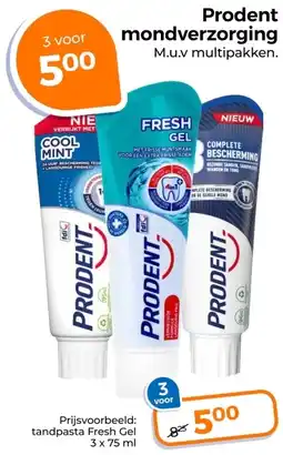 Trekpleister Prodent mondverzorging aanbieding