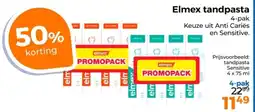 Trekpleister Elmex tandpasta aanbieding