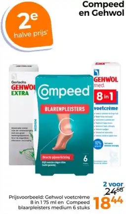 Trekpleister Compeed en Gehwol aanbieding