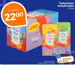 Trekpleister Trekpleister babydoekjes aanbieding